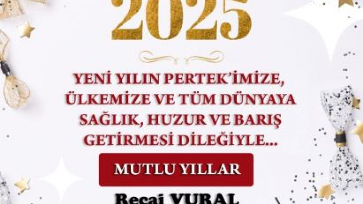 BAŞKANIMIZIN YENİ YIL MESAJI