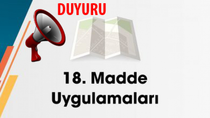 KALEDİBİ MAHALLESİNDE 18 UYGULAMASI